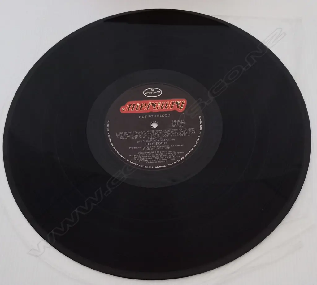 Lita Ford, Out For Blood Image 1++